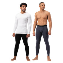 DEVOPS Men’s Fleece Thermal Compression Base Layer Pants