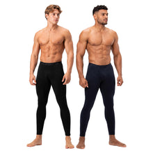 DEVOPS Men’s Fleece Thermal Compression Base Layer Pants