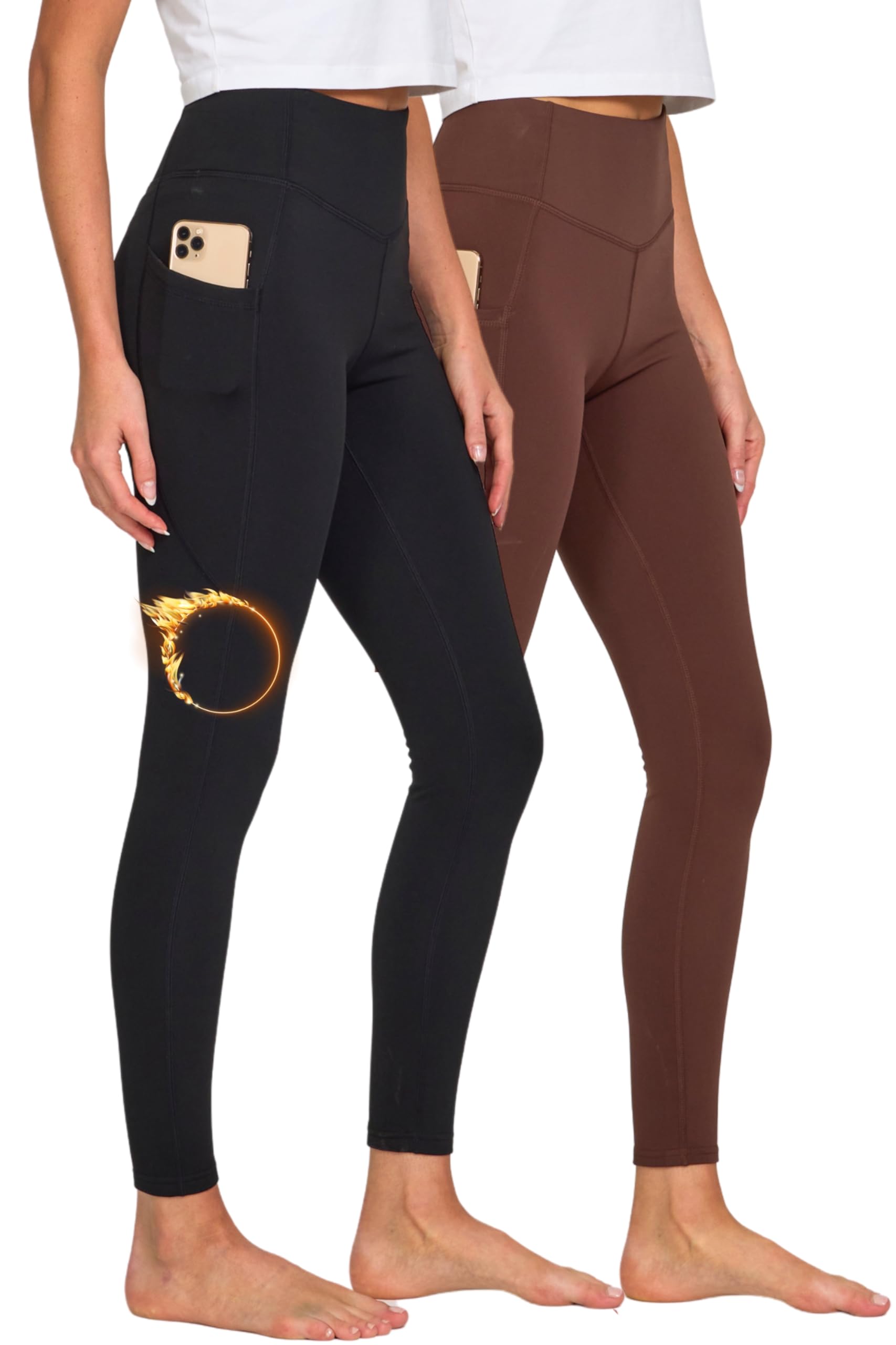 Ultra Performance Women’s 2-Pack Fleece-Lined High-Waist Leggings
