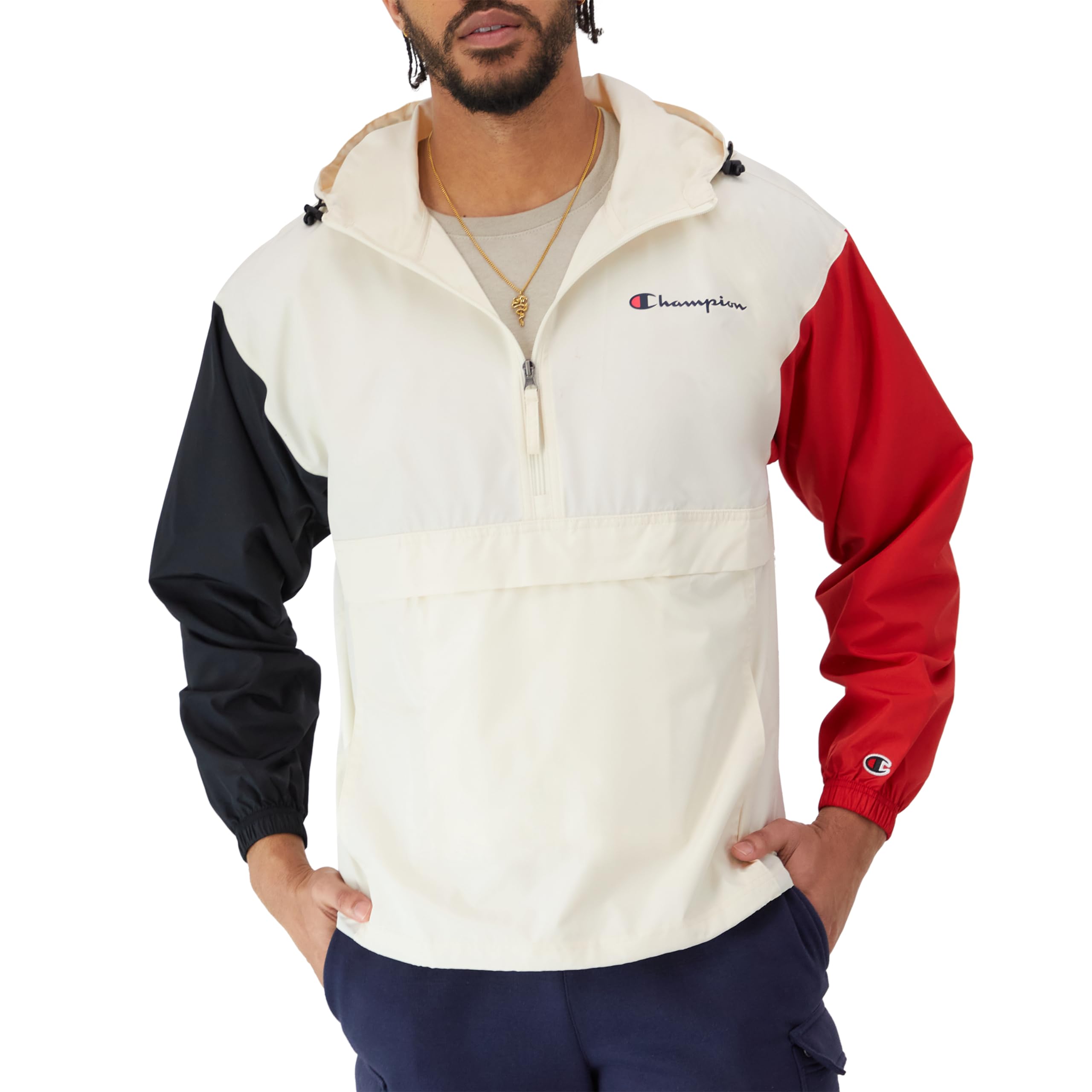 Champion Men’s Stadium Wind & Water-Resistant Full-Zip Jacket