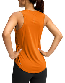 SANTINY Women’s Racerback Athletic Workout Tank Top