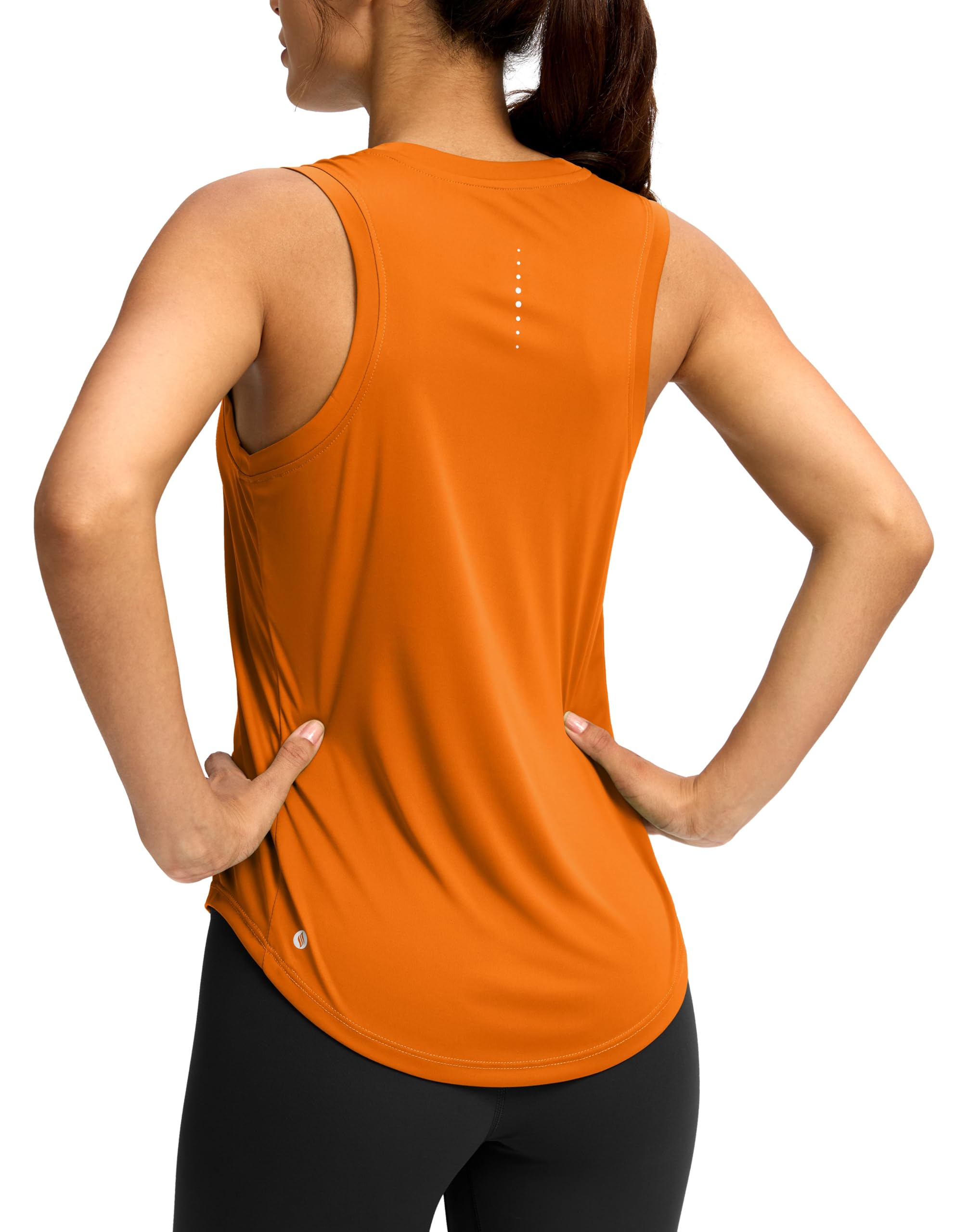 SANTINY Women’s Racerback Athletic Workout Tank Top