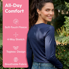 Women’s Fleece-Lined Thermal Long Johns Underwear Set