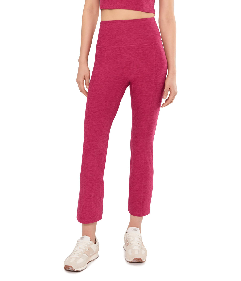 Beyond Yoga Women’s Pintuck High-Waist Kick Flare Pants