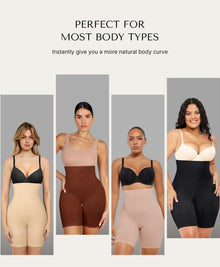 SHAPELLX Women’s High-Waist Tummy Control Shapewear Shorts