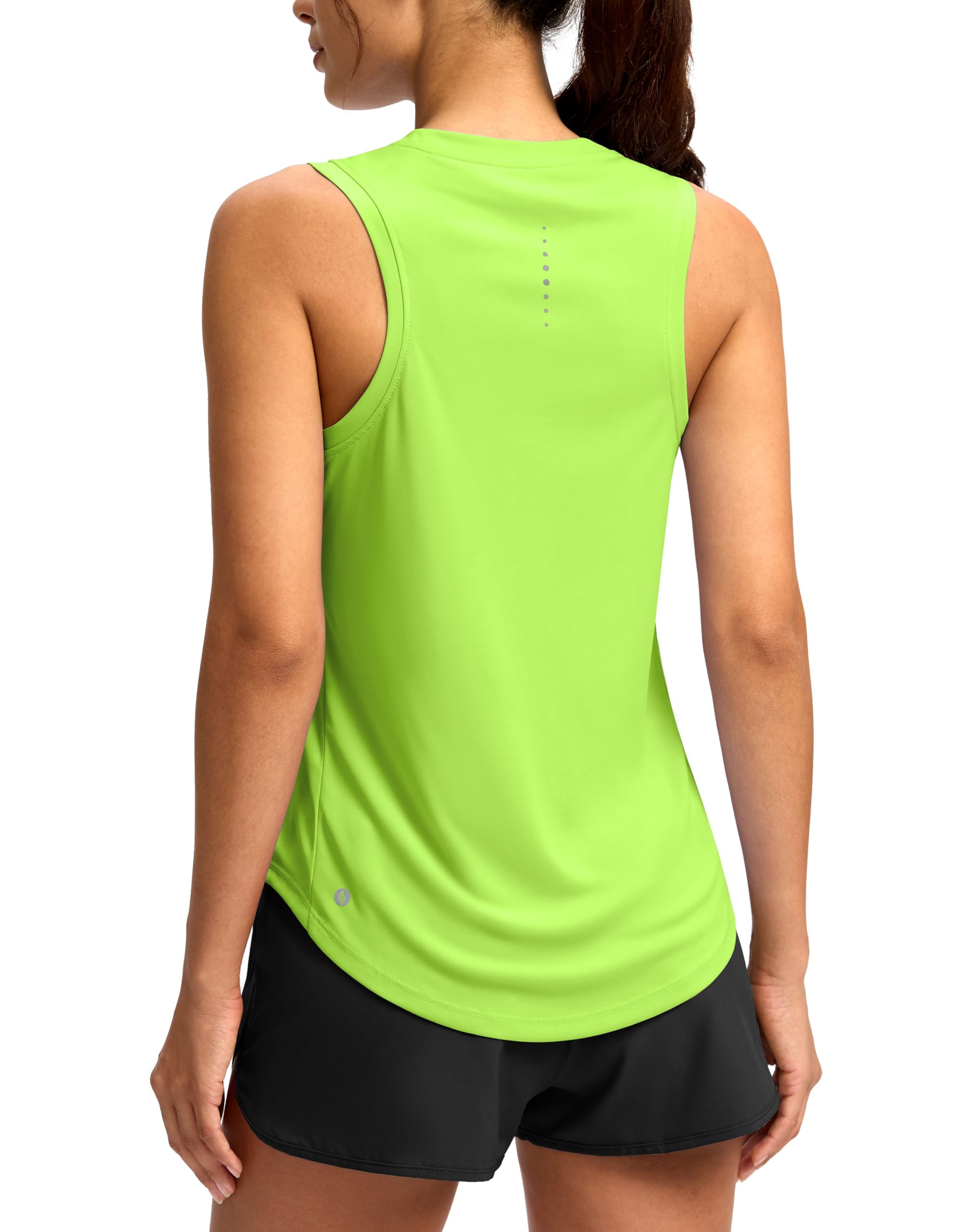 SANTINY Women’s Racerback Athletic Workout Tank Top