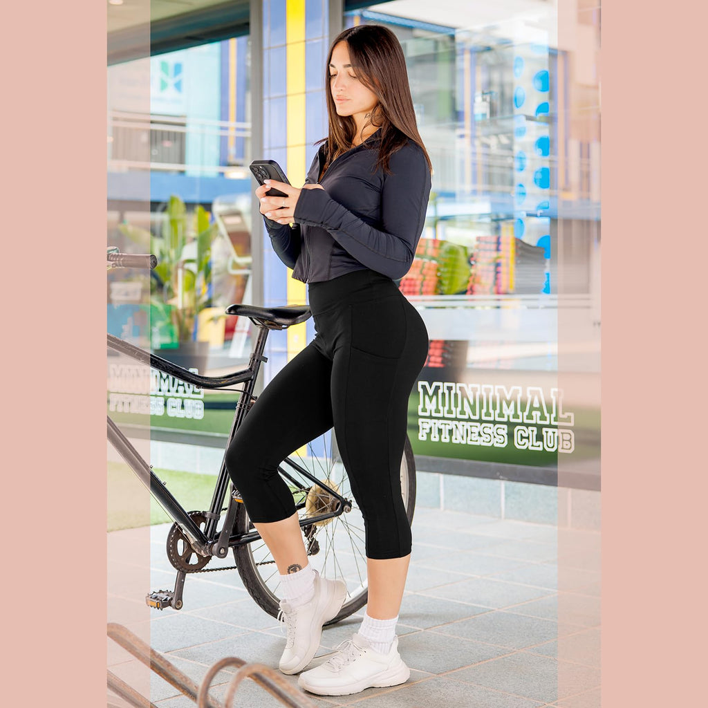 SINOPHANT Women’s High-Waist Leggings with Pockets
