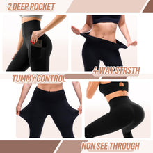 SINOPHANT Women’s High-Waist Leggings with Pockets