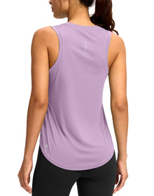 SANTINY Women’s Racerback Athletic Workout Tank Top