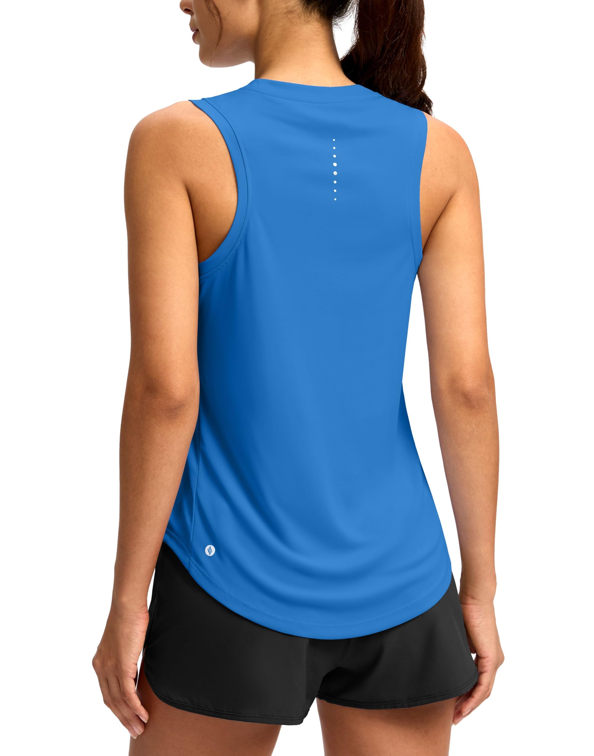 SANTINY Women’s Racerback Athletic Workout Tank Top