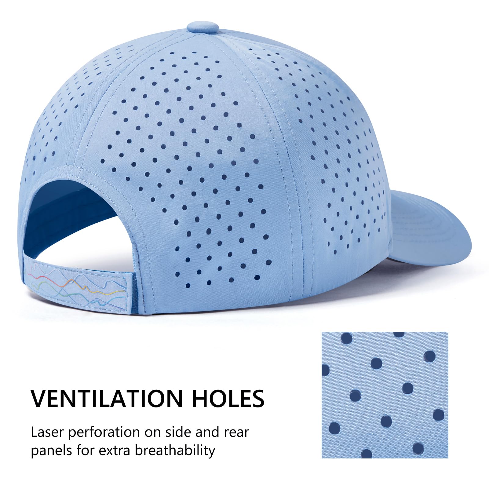 UVSAI UPF 50+ Lightweight Water-Resistant Performance Cap