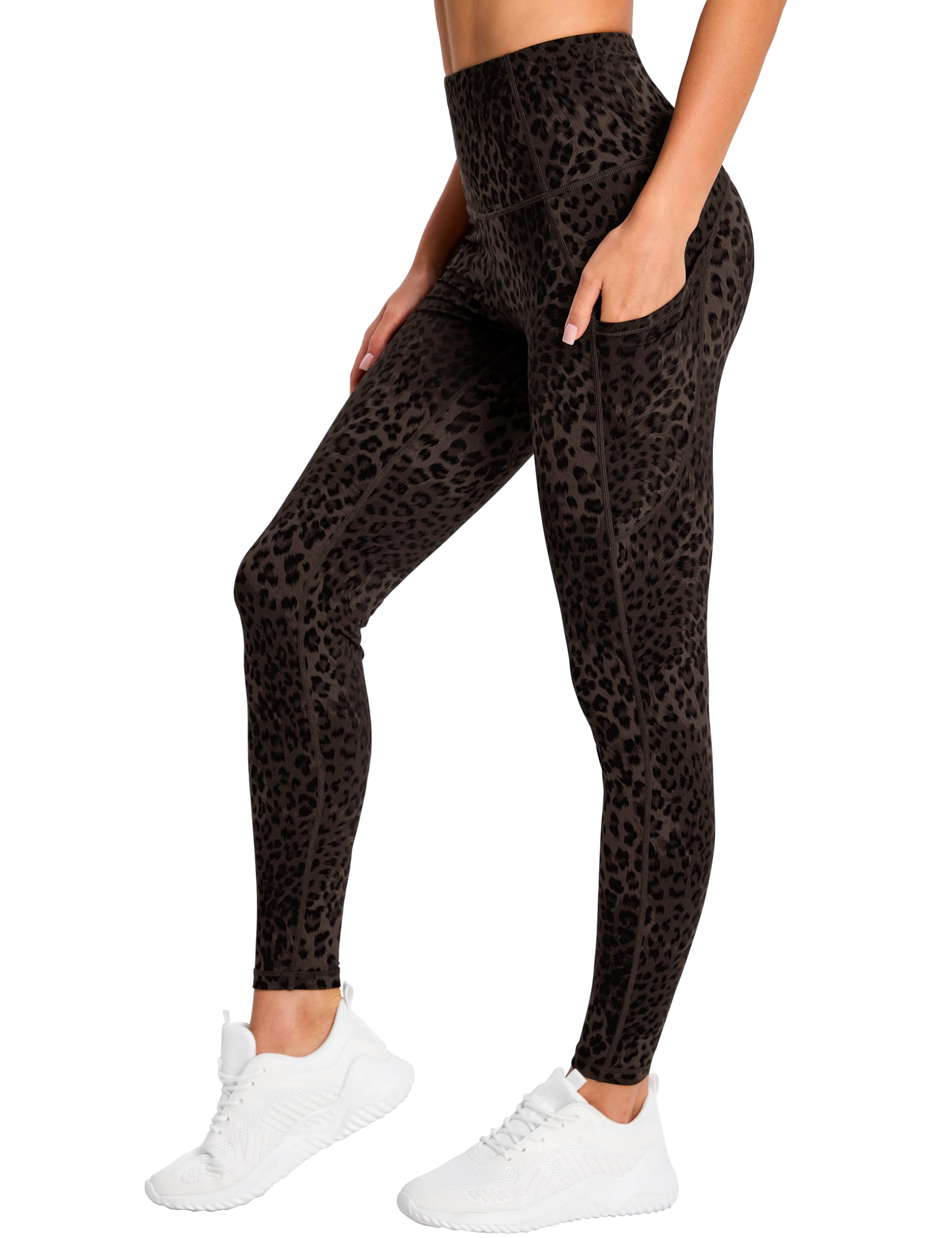 THE GYM PEOPLE Women’s High-Waist Thick Yoga Leggings