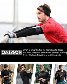 Dalavch Men’s Long-Sleeve Compression Training Shirts