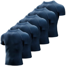 Niksa Men’s 3/5-Pack Cool-Dry Compression Training Shirts