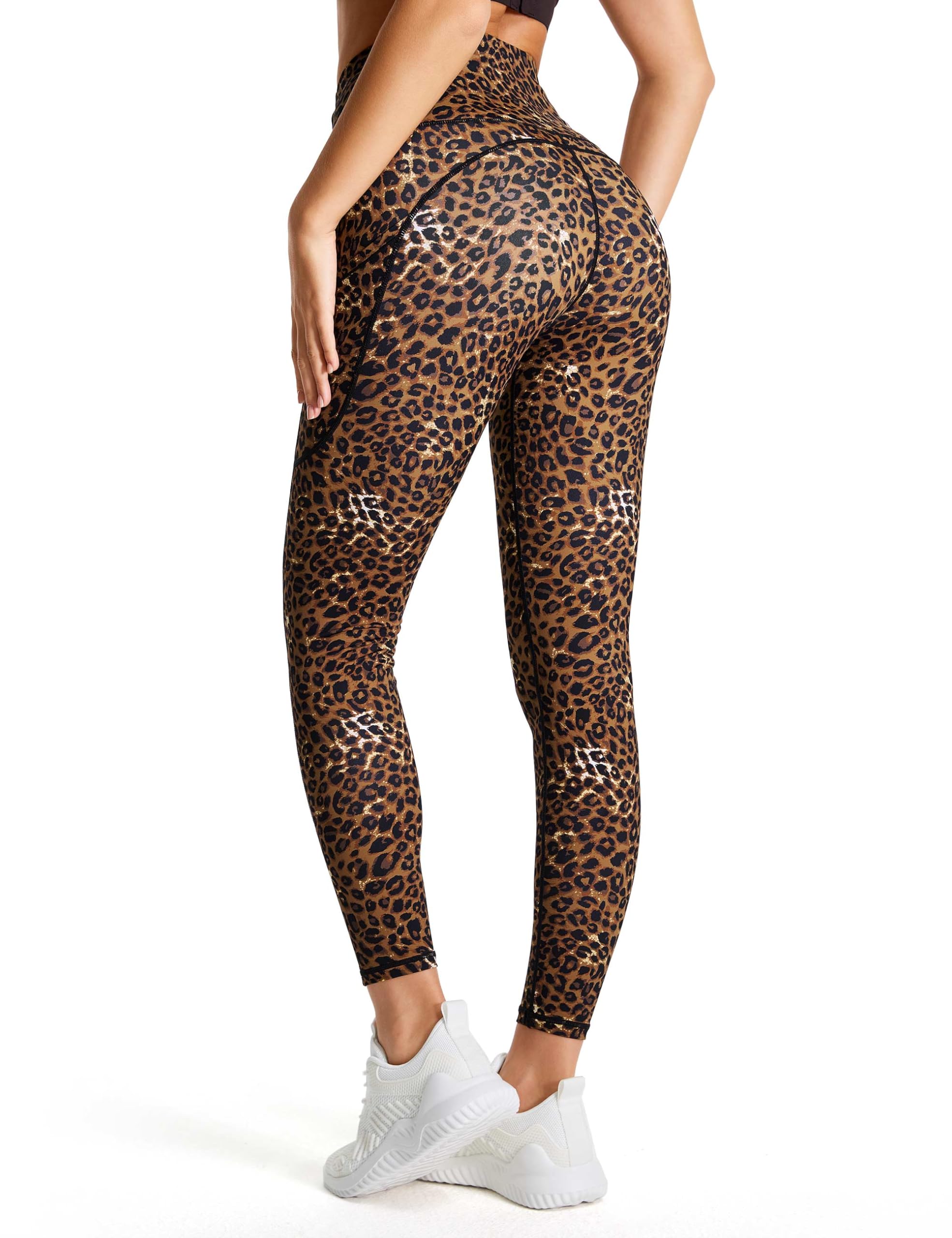THE GYM PEOPLE Women’s High-Waist Thick Yoga Leggings