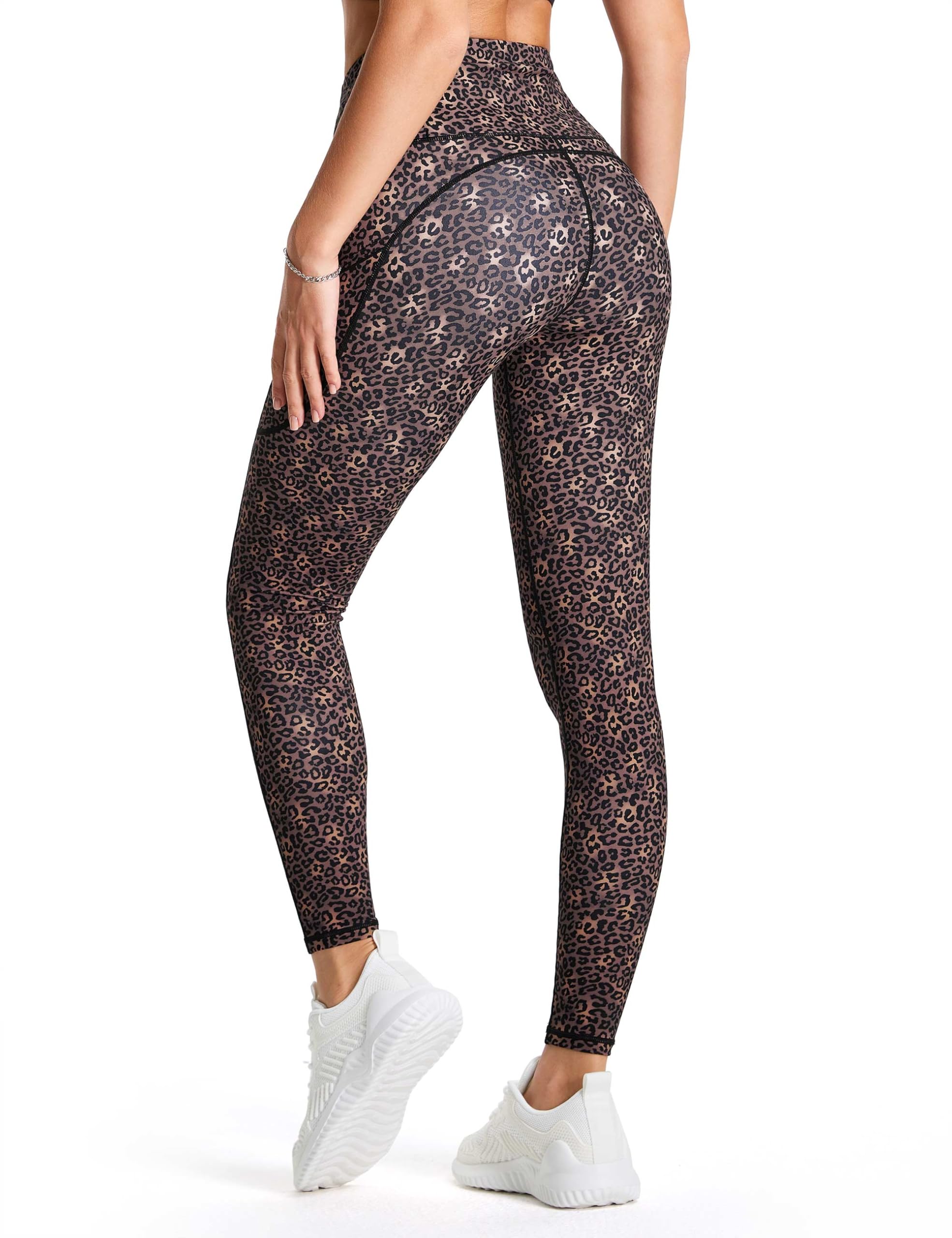 THE GYM PEOPLE Women’s High-Waist Thick Yoga Leggings