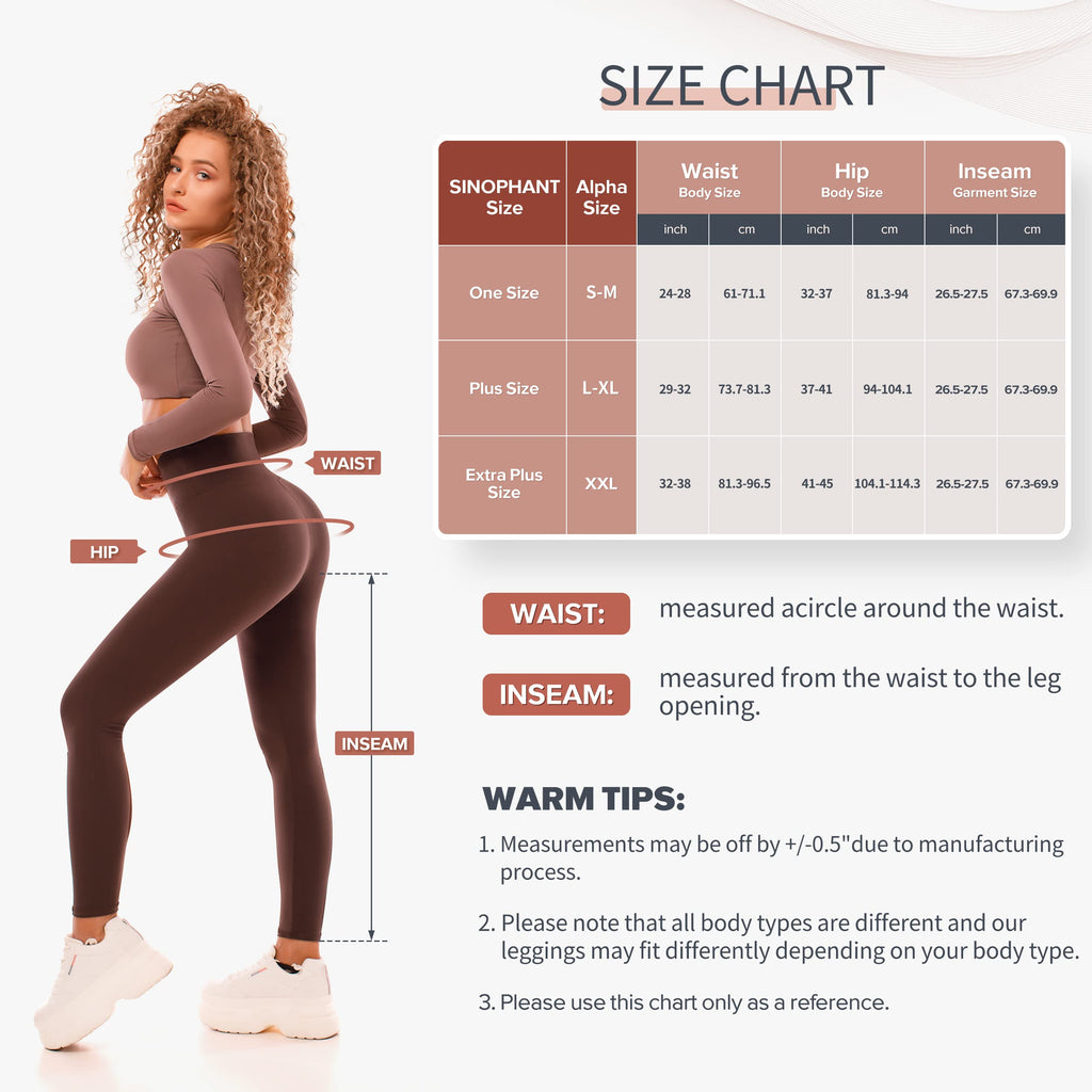 SINOPHANT Women’s Fleece-Lined Thermal Winter Leggings