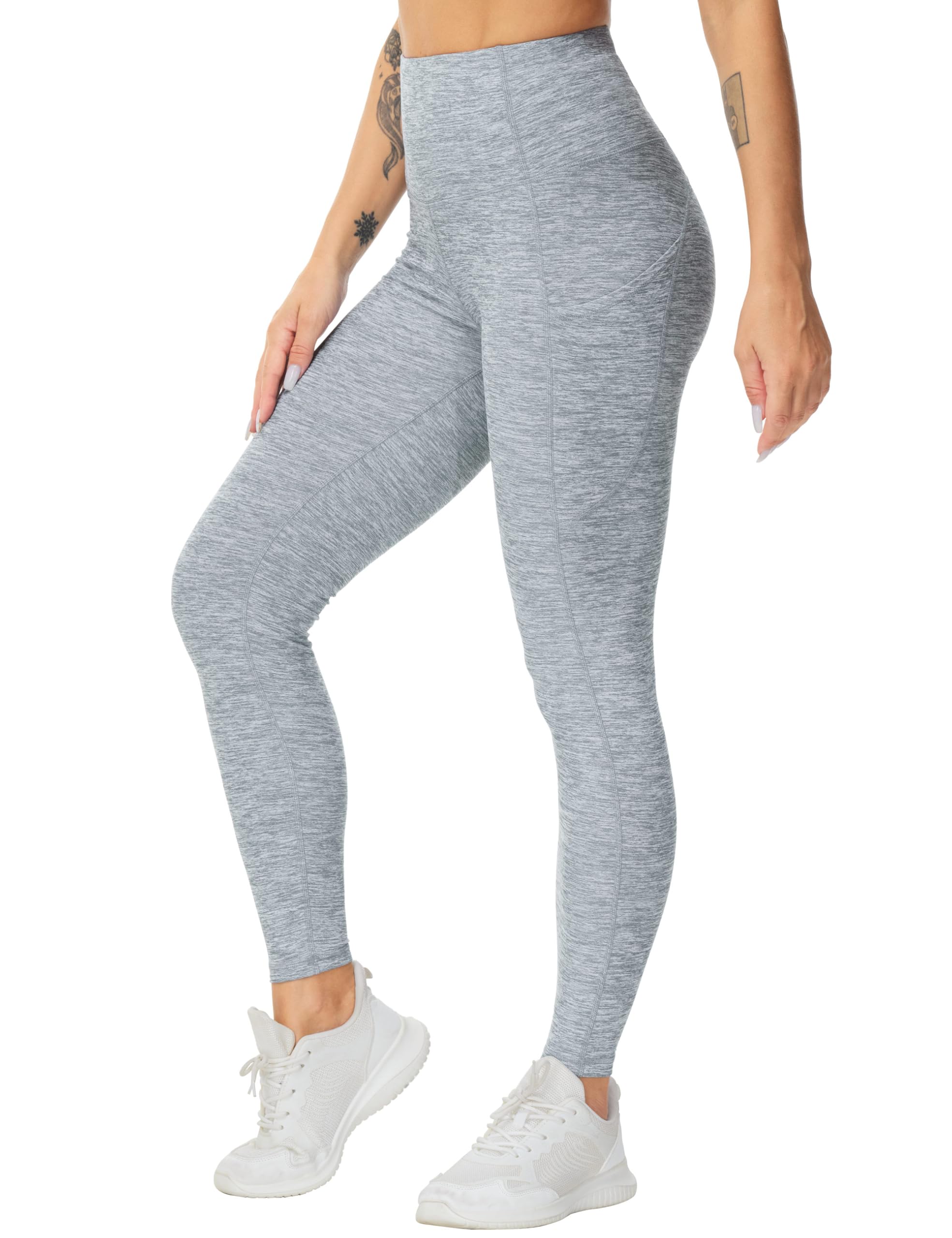 THE GYM PEOPLE Women’s High-Waist Thick Yoga Leggings