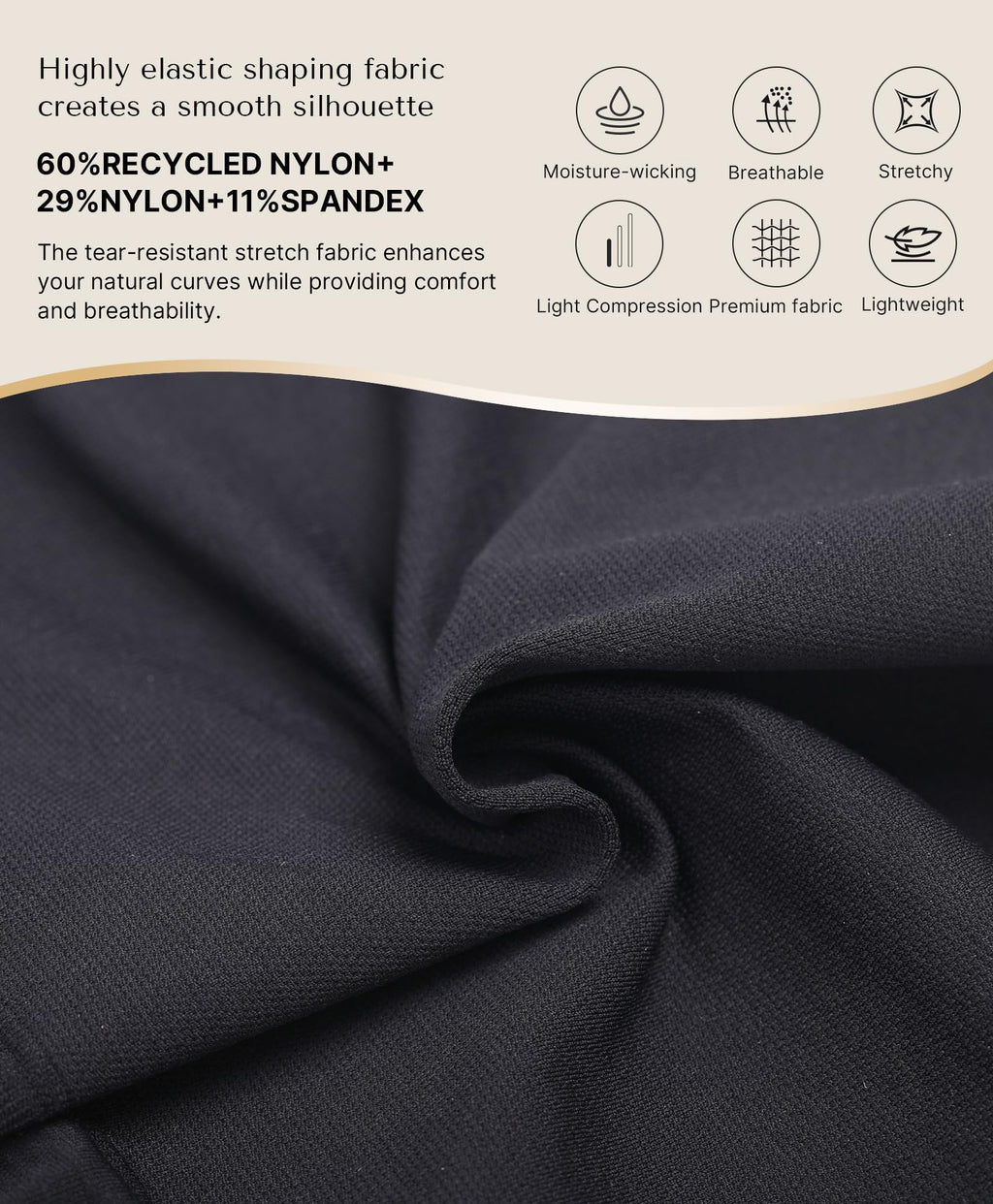 SHAPELLX Tummy Control Shapewear Shorts for Women High Waisted Butt Lifting