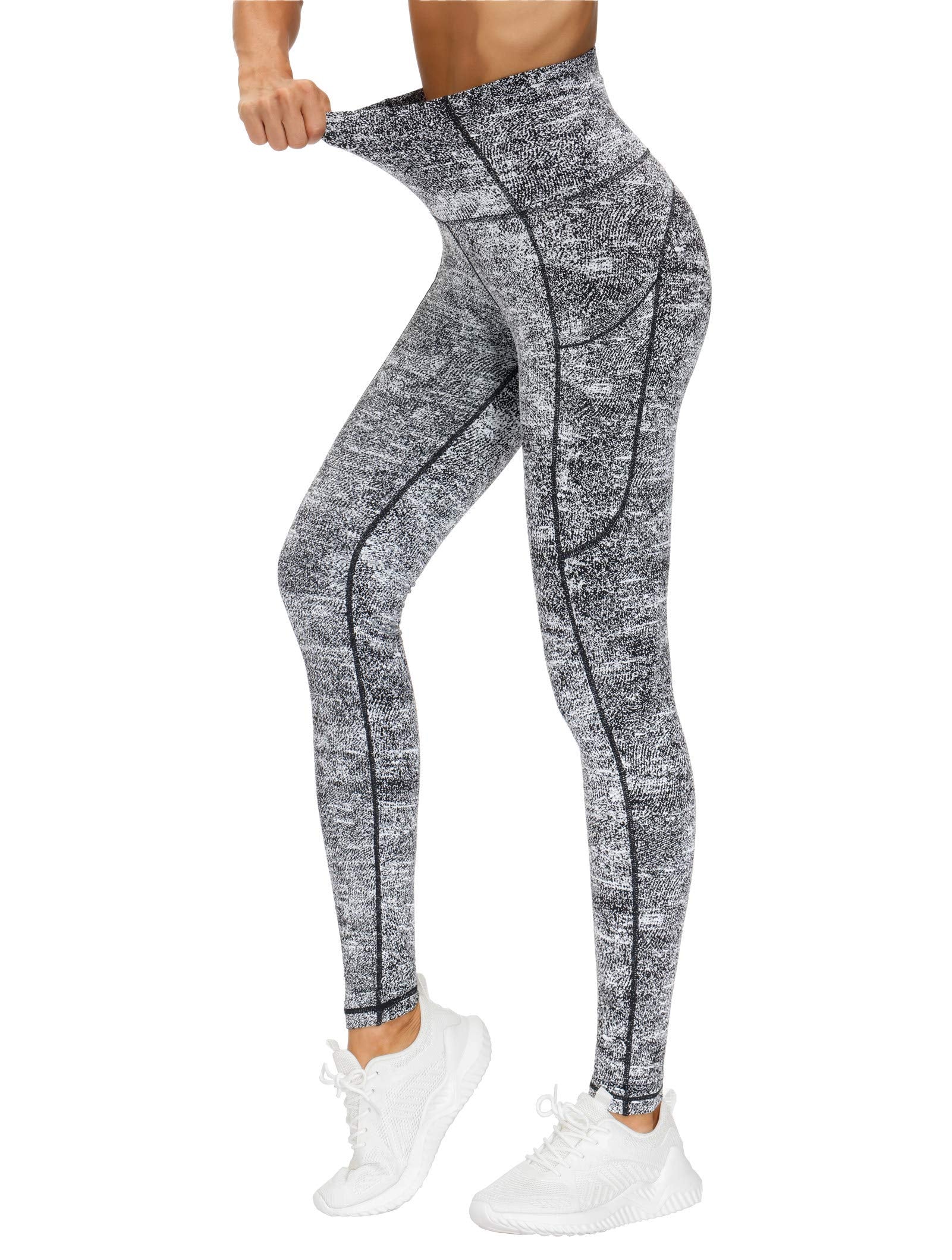 THE GYM PEOPLE Women’s High-Waist Thick Yoga Leggings