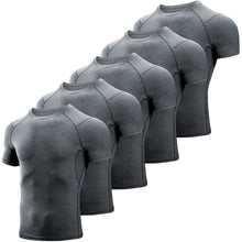 Niksa Men’s 3/5-Pack Cool-Dry Compression Training Shirts