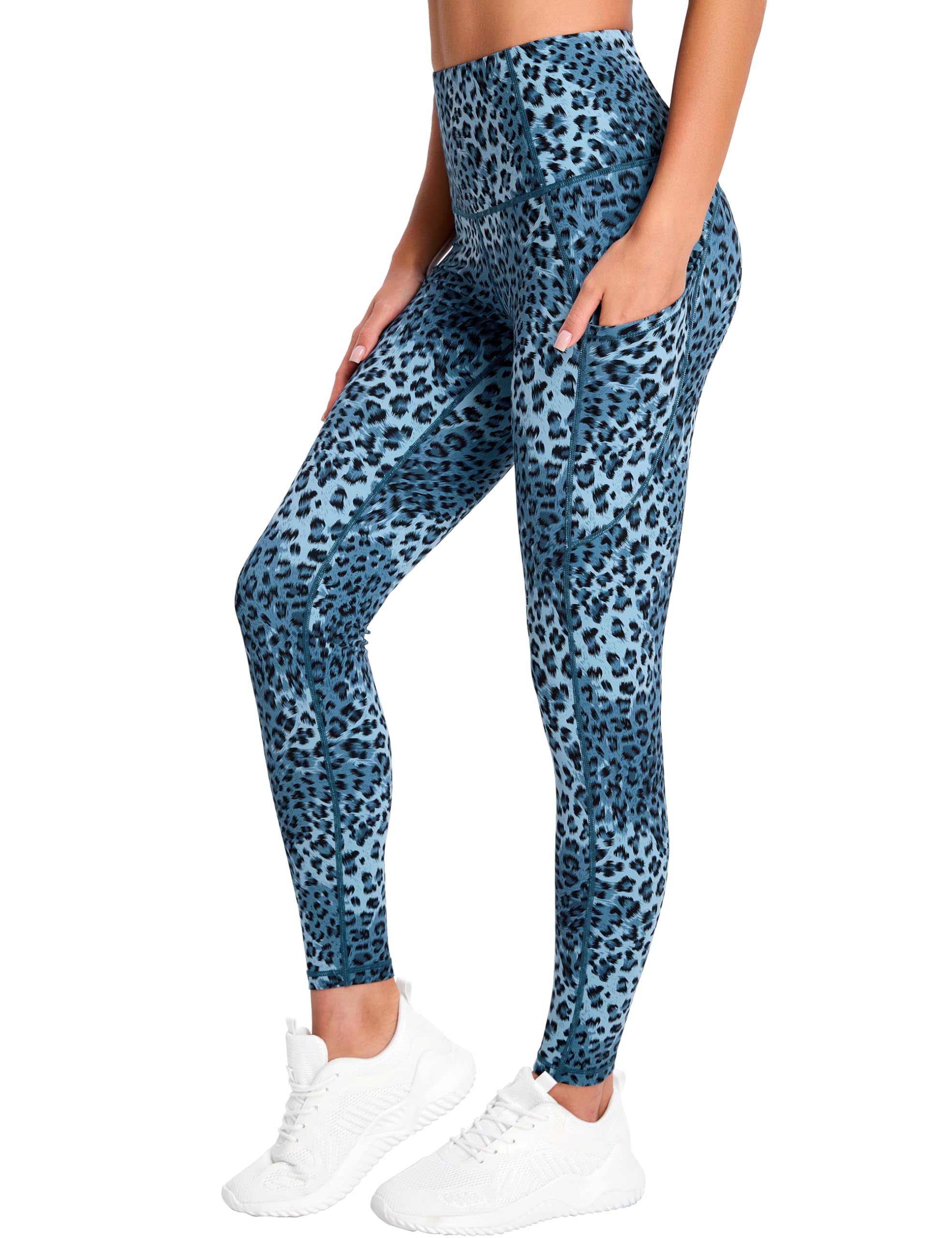 THE GYM PEOPLE Women’s High-Waist Thick Yoga Leggings