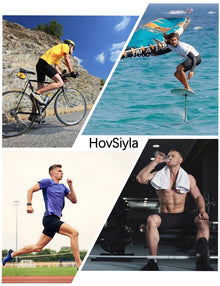 HovSiyla Men’s Performance Compression Running Shorts