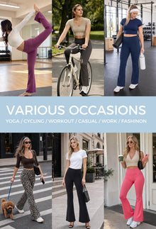Alaroo Women’s Flare Yoga Leggings with Pockets