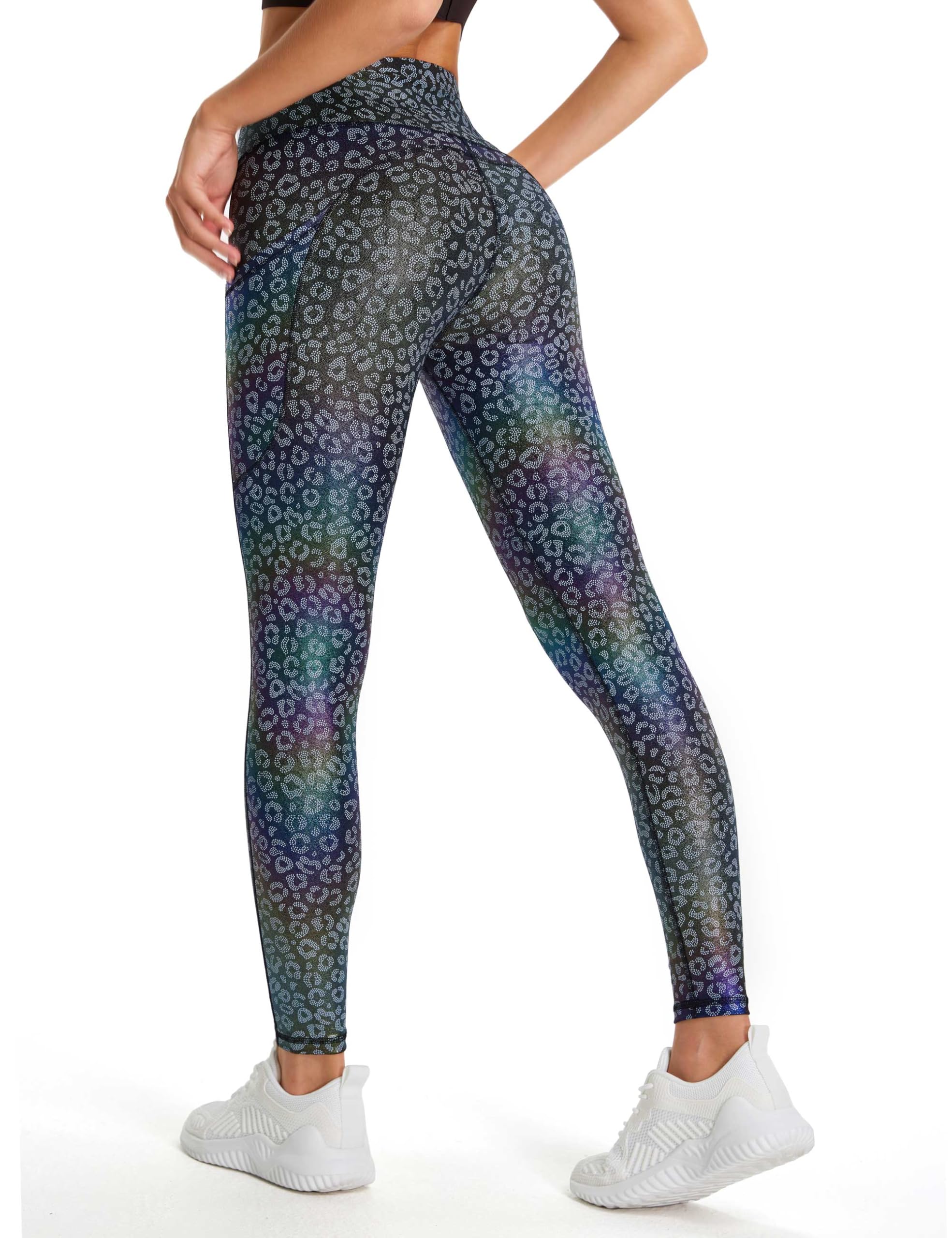 THE GYM PEOPLE Women’s High-Waist Thick Yoga Leggings
