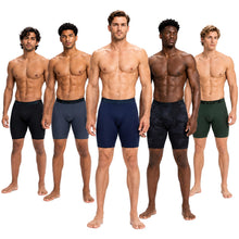 DEVOPS Men’s 3/5-Pack Compression Shorts with Optional Pockets