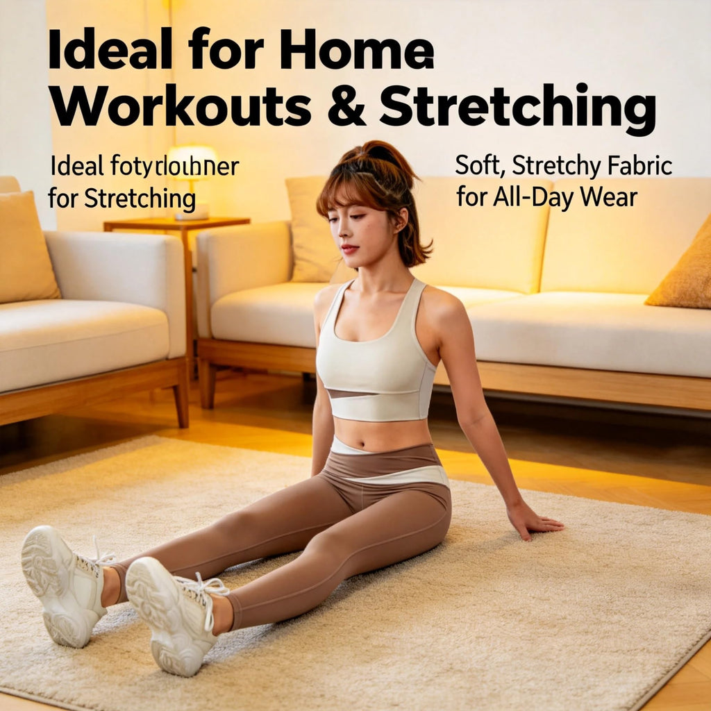 Women’s High-Support Seamless Sports Bra Yoga Tank Top